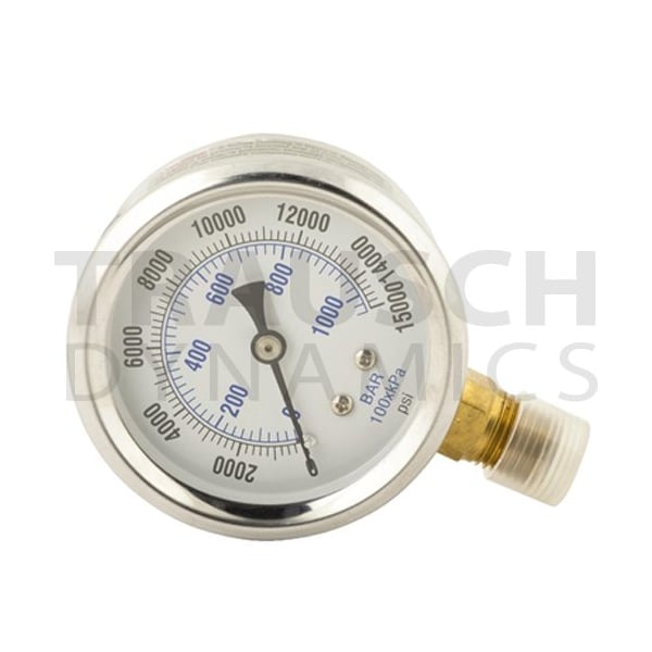 Bva Hydraulics 4 Face Diameter, Dry Gauge 14 Nptf, GD4014 GD4014 - main